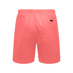 Descendants of the Island Coral 1 Men's Mid-Length Beach Shorts