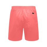 Descendants of the Island Coral 1 Men's Mid-Length Beach Shorts