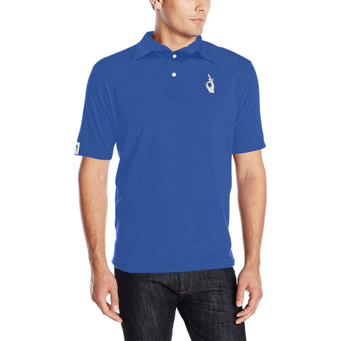 DTI Strong Blue Polo Men's Shirt