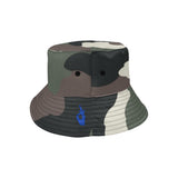 Descendants of the Island Dolphin Camo 9 Blue Bucket Unisex Bucket Hat