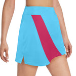 DTI Soccer Blue Pink Stripe Skirt with Pocket