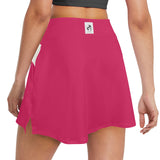 DTI Hot Pink and White Stripe Skirt with Pocket