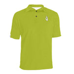 DTI Chartruese Solid Polo Shirt