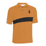 DTI Rich Gold Black Polo Shirt