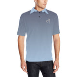 Descendants of the Island Powder Men's All Over Print Polo Shirt