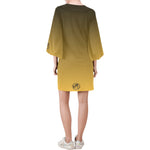 Descendants of The Island gold dress1 Bell Sleeve Dress