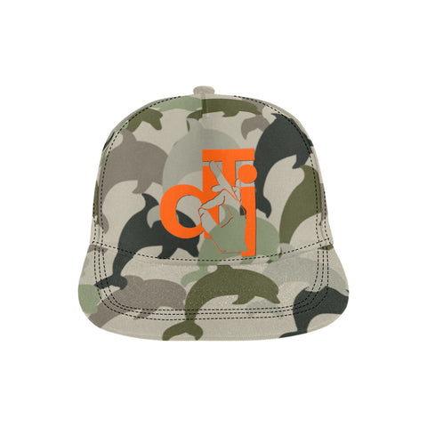 Descendants of the Island Dolphin Camo 5 Hat All Over Print Snapback Cap D