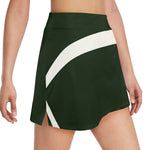 DTI Dragon Green and White Stripe Skirt with Pocket