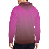 Descendants of the Island Hindi Pink Men's All Over Print Full Zip Hoodie