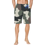 Descendants of the Island Dolphin Camo 9 All Over Print Basketball Shorts With Pockets