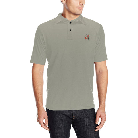 Descendants of the Island Cypress Men's All Over Print Polo Shirt (Model T55)