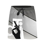 Descendants of the Island Silver Especial Men's Mid-Length Beach Shorts