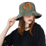 Descendants of the Island Dolphin Camo Pixels 1 Unisex Bucket Hat