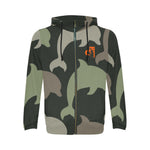 Descendants of the Island Dolphin Camo 2 Men's Zip Hoodie