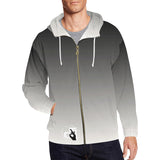 descendants of the island sexy silver Men's  Zip Hoodie