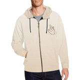 Descendants of the Island Creme Soda Men's Full Zip Hoodie