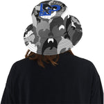 Descendants of the Island Dolphin Camo 6 Cobalt Bucket Unisex Bucket Hat