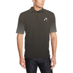 Descendants of the Island Espresso Men's All Over Print Polo Shirt (Model T55)