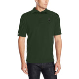 DTI Dragon Green Solid Polo Men's Shirt