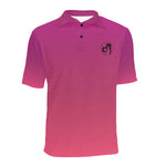 Descendants of the Island Holy Pink Men's All Over Print Polo Shirt