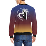 Descendants of the Island City Lights  Men's Rib Cuff Crew Neck Sweatshirt