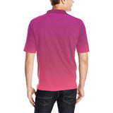 Descendants of the Island Holy Pink Men's All Over Print Polo Shirt