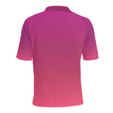 Descendants of the Island Holy Pink Men's All Over Print Polo Shirt