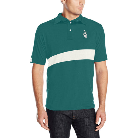 DTI Turquoise Polo Men's Shirt