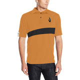 DTI Rich Gold Black Polo Shirt