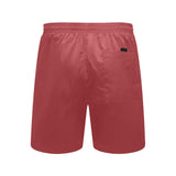 Descendants of the Island Strawberry Men's Mid-Length Beach Shorts