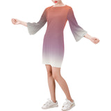 Descendants of The Island halo dress Bell Sleeve Dress (Model D52)