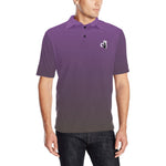 Descendants of the Island Purple Haze Men's All Over Print Polo Shirt