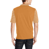 DTI Rich Gold Solid Collar Design Polo Men's Shirt