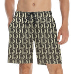 Descendants of the Island Dark Moss Men's Mid-Length Beach Shorts