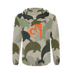 Descendants of the Island Dolphin Camo 5 Men's Zip Hoodie