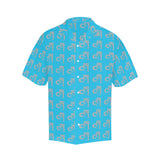 Descendants of the Island Blue Skies with Grey Men'sHawaiian Shirt