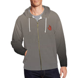 Descendants of the Island Super Grey Men's All Over Print Full Zip Hoodie