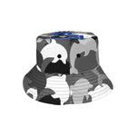 Descendants of the Island Dolphin Camo 6 Cobalt Bucket Unisex Bucket Hat