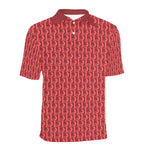 Descendants of the Island Strawberry Coral Men's Polo Shirt