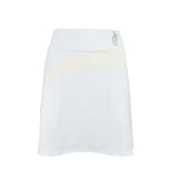 DTI Double White Stripe Skirt with Pocket