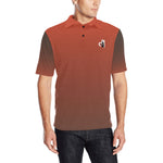 Descendants of the Island Cinnamon Men's All Over Print Polo Shirt (Model T55)