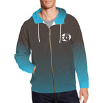 Descendants of the Island Columbiana Teal Men's Full Zip Hoodie