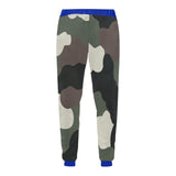 Descendants of the Island Dolphin Camo 9 Blue Unisex Casual Sweatpants (Model L11)