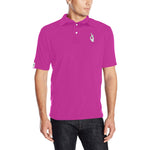 DTI Hindi Pink Polo Men's Polo Shirt