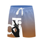 Descendants of the Island Tenne Blue Men's Mid-Length Beach Shorts