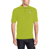 DTI Chartruese Solid Polo Shirt