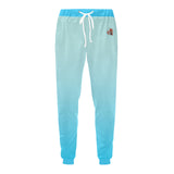 Descendants of the Island Cyan Unisex Casual Sweatpants (Model L11)