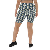 Descendants of the Island Magnolia Blues Biker Shorts