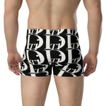 Black /white pattern Boxer Briefs