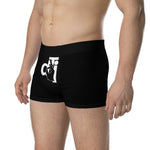 dti hand logo Black and White Boxer Briefs